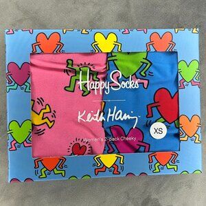 Happy Socks x Keith Haring 2-Pack Cheeky Underwear – XS